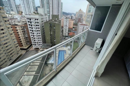 Apartamento com 1 dormitório à venda, 48 m² por R$ 900.000,00 - José Menino - Santos/SP