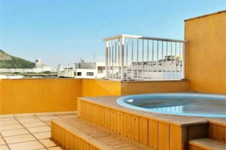Cobertura à venda com 1 quarto em Lagoa, Rio de Janeiro, RJ
