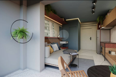 Apartamento à venda com 1 quarto em Paraíso, São Paulo, SP