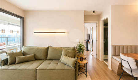 Apartamento à venda com 1 suíte em Santo Amaro, São Paulo, SP