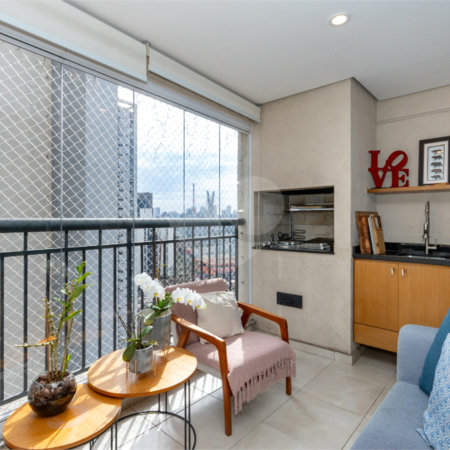 Apartamento à venda com 2 quartos, sendo 1 suíte, em Brooklin, São Paulo, SP