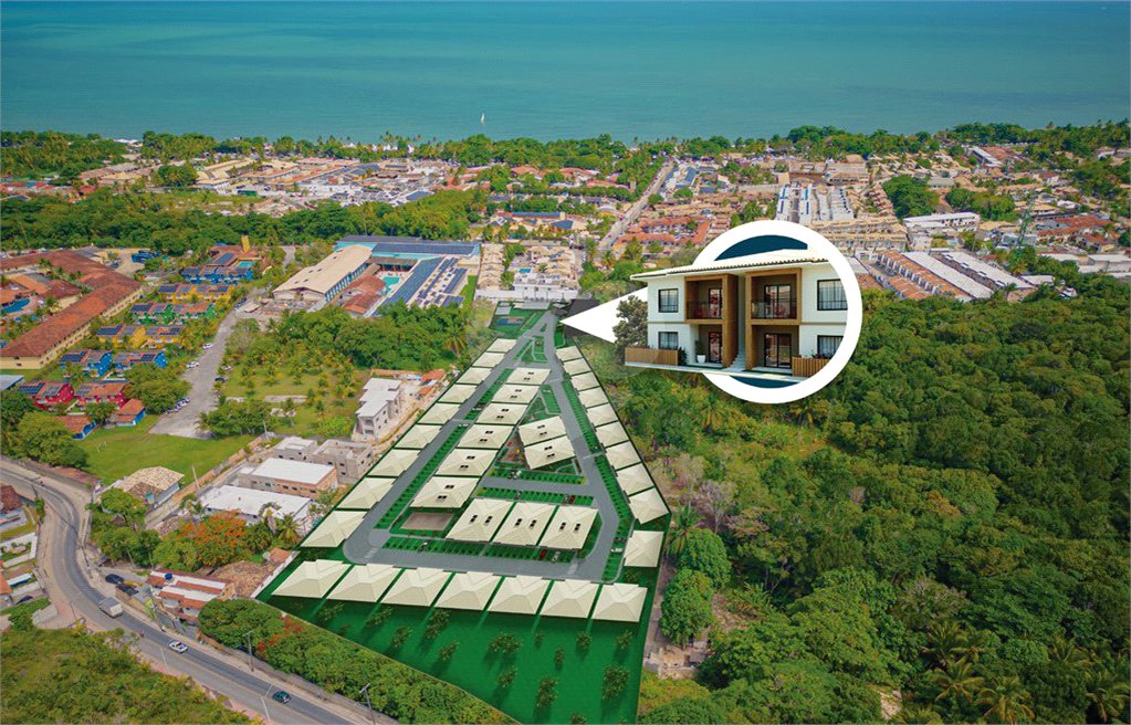 Apartamento à venda com 2 quartos, sendo 1 suíte, em Taperapuan, Porto Seguro, BA