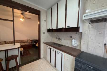 Apartamento com 1 dormitório, 50 m² - Gonzaga - Santos/SP