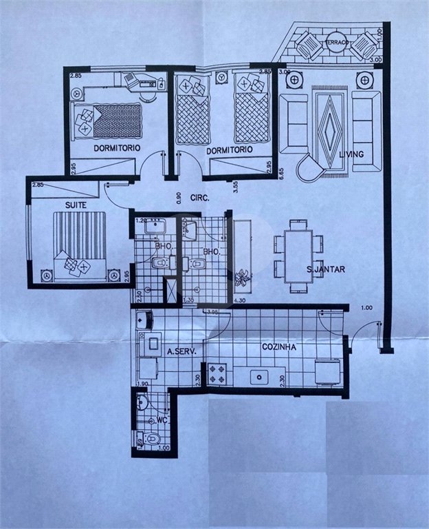 Apartamento à venda com 3 quartos, sendo 1 suíte, em Tucuruvi, São Paulo, SP