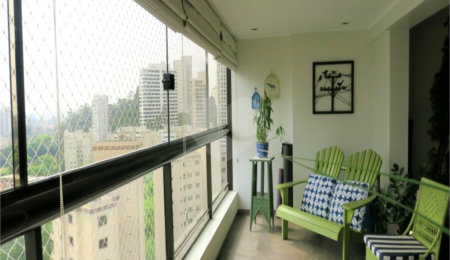 Apartamento à venda com 4 quartos, sendo 3 suítes,  em Jardim Monte Kemel, São Paulo, SP