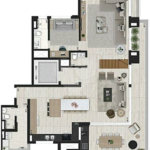 Apartamento à venda com 4 suítes em Moema, São Paulo, SP
