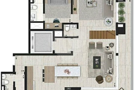 Apartamento à venda com 4 suítes em Moema, São Paulo, SP