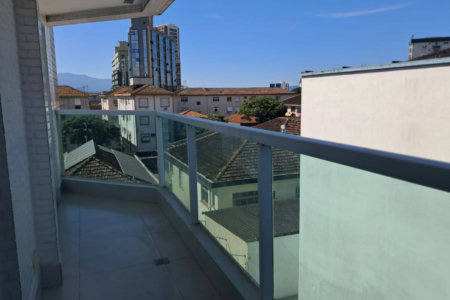 Apartamento, 109 m² - venda por R$ 1.100.000,00 ou aluguel por R$ 6.000,00/mês - Boqueirão - Santos/SP
