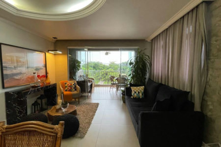 Apartamento com 3 dormitórios frente a praia à venda, 161 m² por R$ 2.200.000 - Gonzaga - Santos/SP