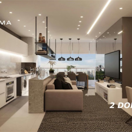 Apartamento Residencial à venda, Encruzilhada, Santos - AP1060.