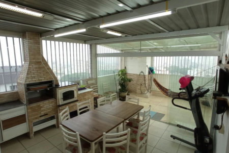 Cobertura com 4 dormitórios à venda, 380 m² por R$ 1.700.000,00 - Aparecida - Santos/SP