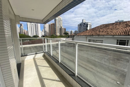 Apartamento Residencial para locação, Embaré, Santos - AP1213.