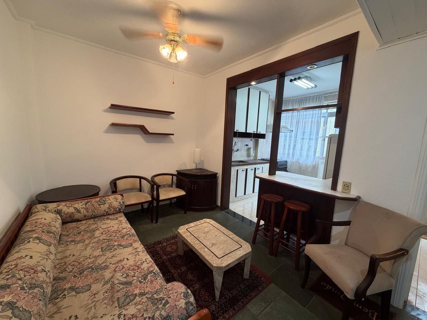 Apartamento com 1 dormitório, 50 m² - Gonzaga - Santos/SP