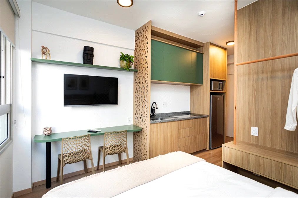 Studio à venda com 1 suíte em Pinheiros, São Paulo, SP