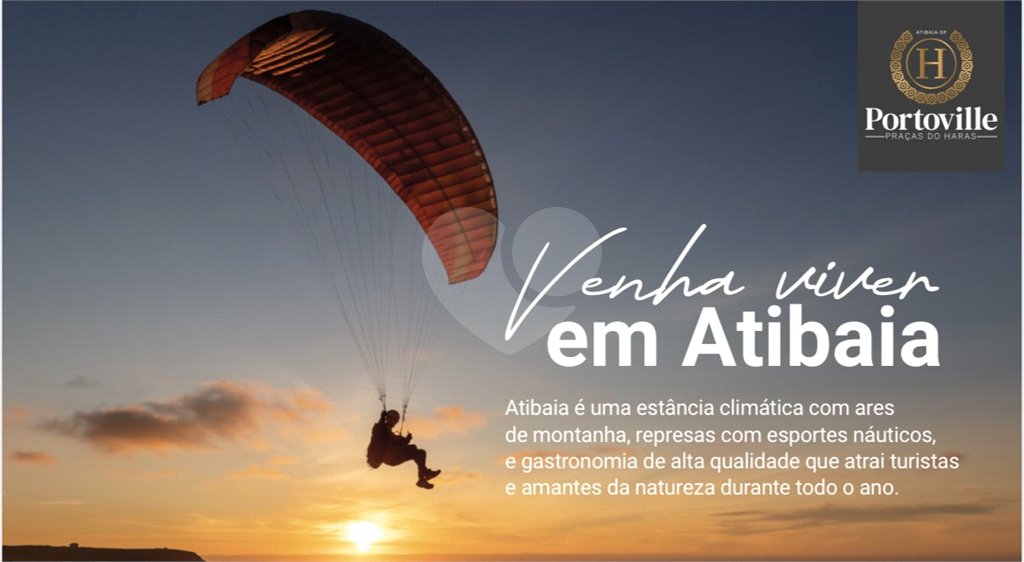 Terreno à venda no condomínio Portoville Praças do Haras, Atibaia - SP