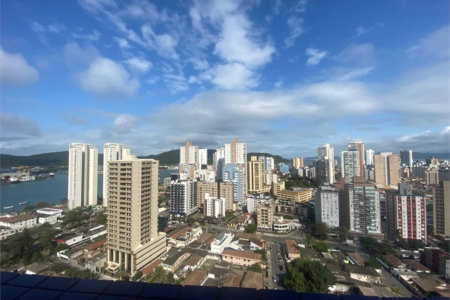 Sala Comercial à venda, Ponta da Praia, Santos - SA0100.