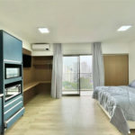 CAMPO BELO Studio VENDA em Congonhas - 100% MOBILIADO e EQIPADO, c/ lazer e serviços - De frente p/ Aeroporto - ideal p/ INVESTIDORES!