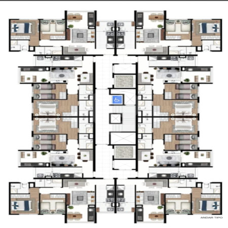 Apartamento à venda com 2 quartos, sendo 1 suíte, em Jardim São Paulo(zona Norte), São Paulo, SP