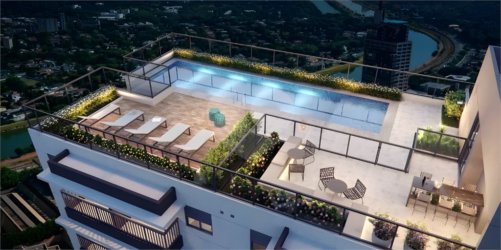 Apartamento à venda com 1 quarto em Pinheiros, São Paulo, SP