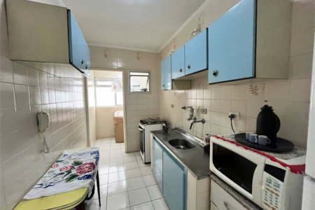Apartamento Residencial à venda, Barra Funda, Guarujá - AP0416.