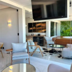 Apartamento com 1 quarto com hidromassagem e vista para o mar à venda em Aparecida - SP