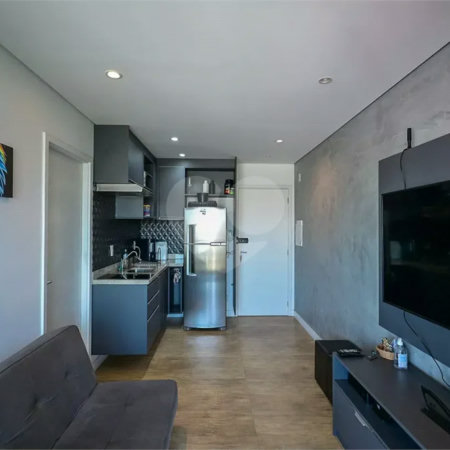 Apartamento à venda com 1 suíte em Real Parque, São Paulo, SP