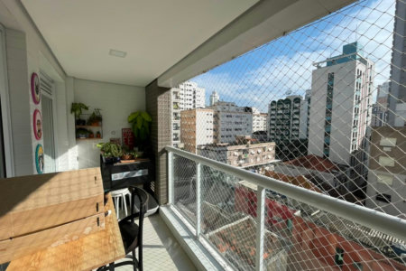 Apartamento com 2 dormitórios à venda, 74 m² por R$ 1.049.000,00 - Gonzaga - Santos/SP