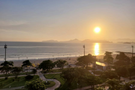 Apartamento com 2 dormitórios à venda, 85 m² por R$ 1.450.000,00 - Aparecida - Santos/SP