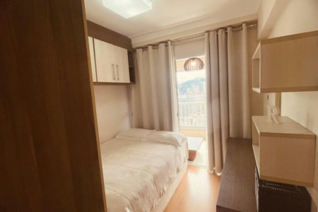 Apartamento com 3 dormitórios à venda, 92 m² por R$ 899.000,00 - Encruzilhada - Santos/SP