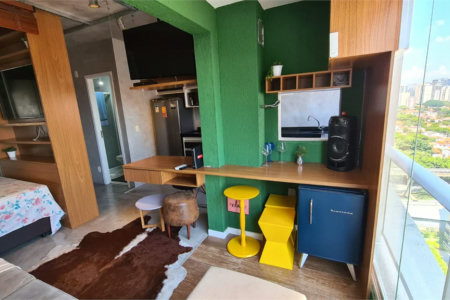 Apartamento à venda com 1 quarto em Cidade Monções, São Paulo, SP