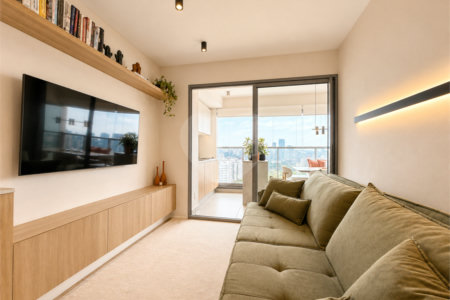 Apartamento à venda com 1 suíte em Santo Amaro, São Paulo, SP