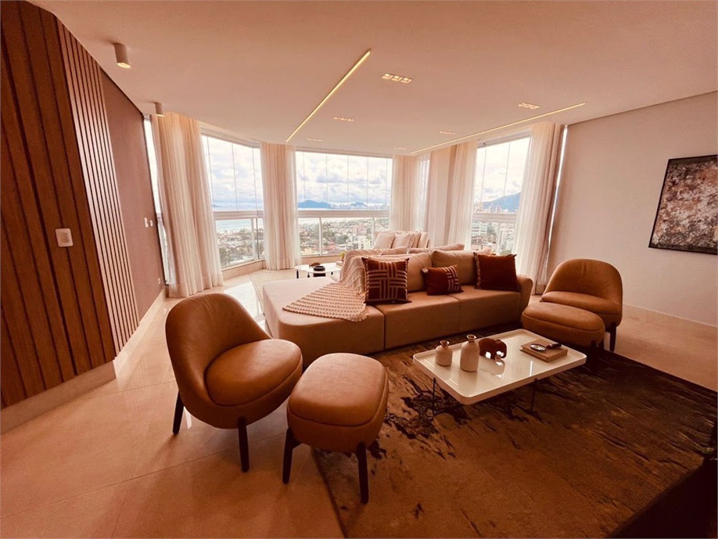 Apartamento com 3 dormitórios à venda, 285 m² por R$ 3.490.000,00 - Jardim Virginia - Guarujá/SP