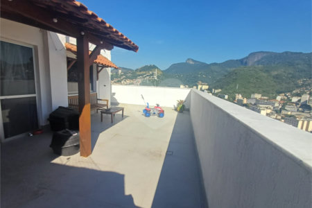 Cobertura à venda com 3 quartos em Rio Comprido, Rio de Janeiro, RJ