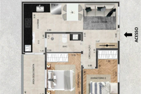 Apartamento à venda com 2 quartos em Vila Mazzei, São Paulo, SP