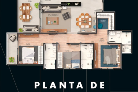 Apartamento à venda com 3 suítes em Vila Lucy, Sorocaba, SP