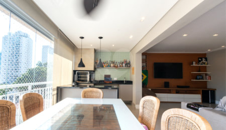 Apartamento à venda com 4 quartos, sendo 2 suítes,  em Brooklin, São Paulo, SP