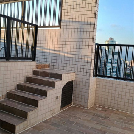 Cobertura com 4 dormitórios à venda, 171 m² por R$ 1.900.000,00 - Boqueirão - Santos/SP