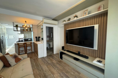 Apartamento Alto Padrão, 103 m² e 3 dormitórios à venda no José Menino - Santos/SP