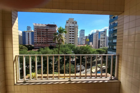 Apartamento com 3 dormitórios para alugar, 202 m² por R$ 6.968,36/mês - Embaré - Santos/SP