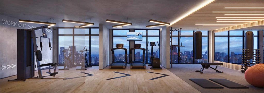 Apartamento à venda com 1 quarto em Cerqueira César, São Paulo, SP