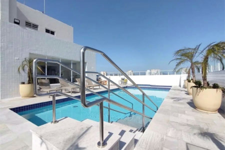 Apartamento Residencial à venda, Boqueirão, Santos - AP1406.