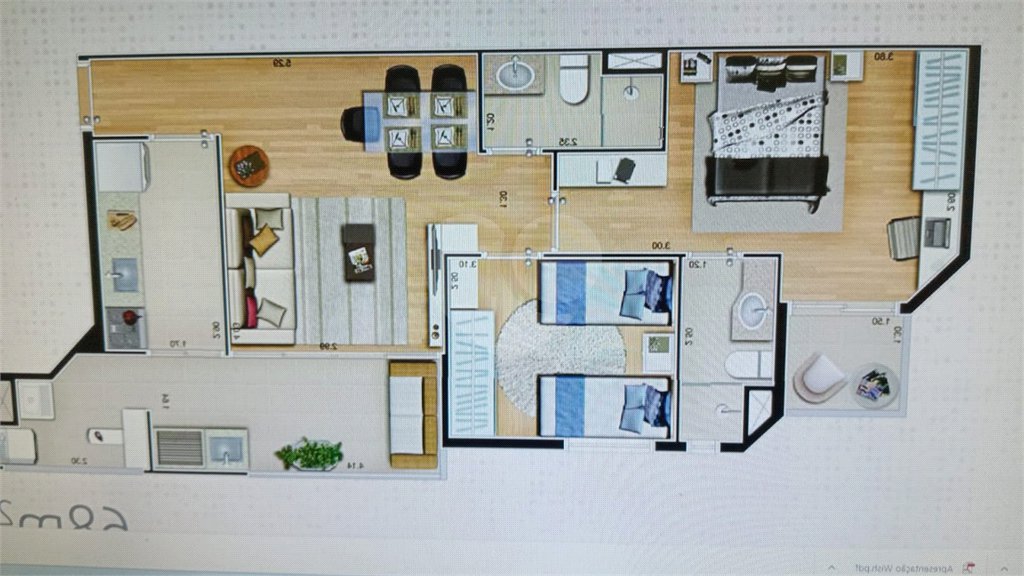 Apartamento à venda com 2 quartos, sendo 1 suíte, em Ipiranga, São Paulo, SP