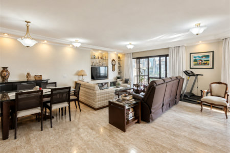 Apartamento de 184 m² em andar alto com 4 dormitórios e 3 vagas em Perdizes