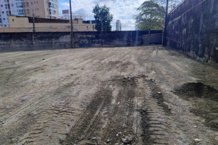 Terreno para alugar, 1910 m² por R$ 35.000,00/mês - Estuário - Santos/SP
