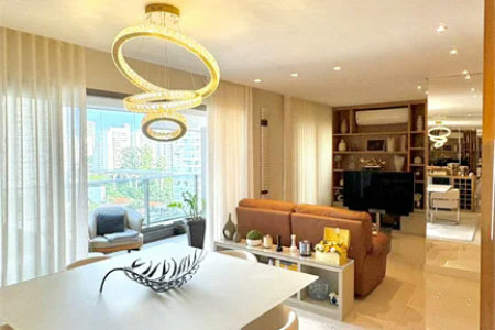 Apartamento à venda com 1 suíte em Brooklin Paulista, São Paulo, SP