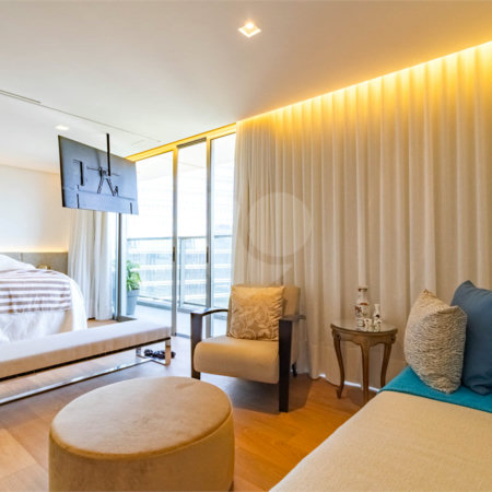 Apartamento à venda ou para alugar com 1 quarto em Vila Olímpia, São Paulo, SP