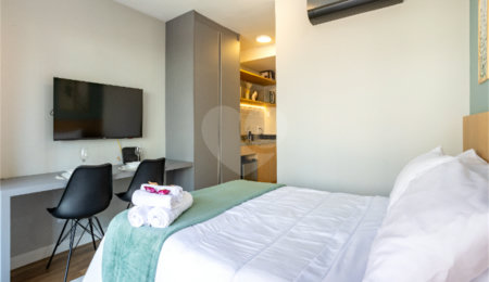 Apartamento à venda com 1 quarto em Água Branca, São Paulo, SP