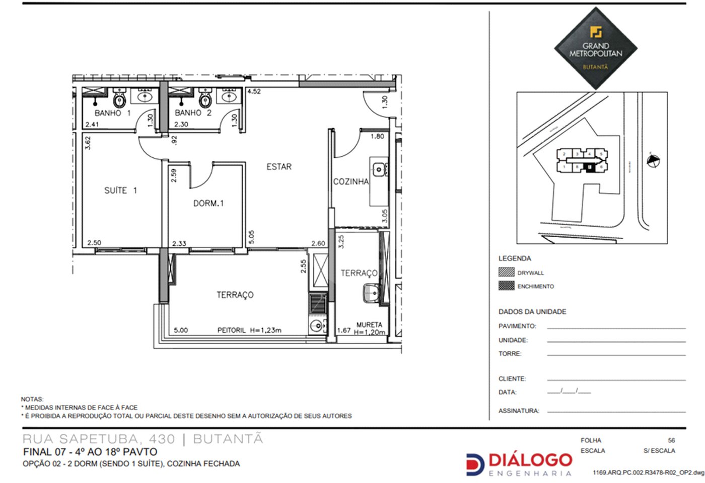 Apartamento à venda com 2 quartos, sendo 1 suíte, em Butantã, São Paulo, SP