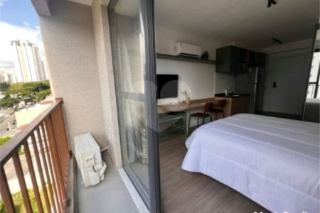 Apartamento com 27m², 1 dormitório, à venda na Vila Olímpia.