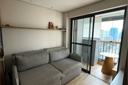 Apartamento à venda com 1 quarto em Brooklin Paulista, São Paulo, SP